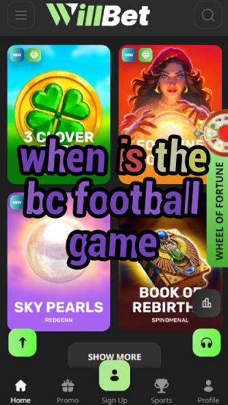 When is the BC Football Game?-vz72fvrf.com